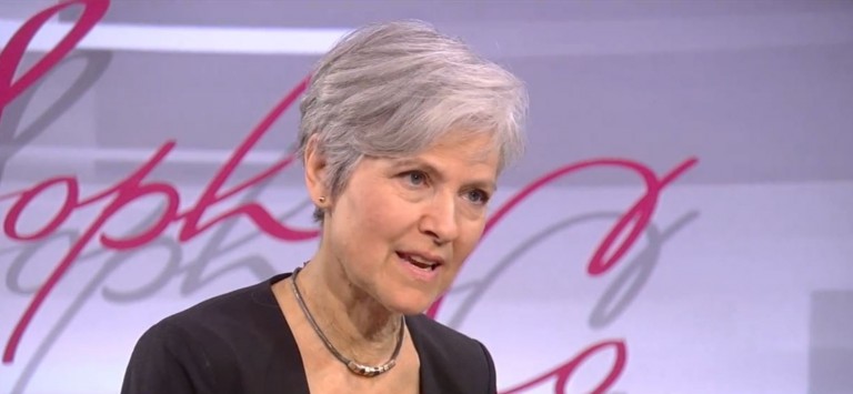 Jill Stein, Us Green presidential candidate spells her ideas