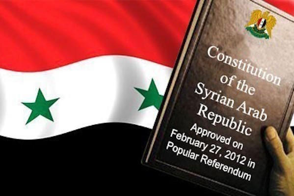 Proposals for a new Syrian Constitution