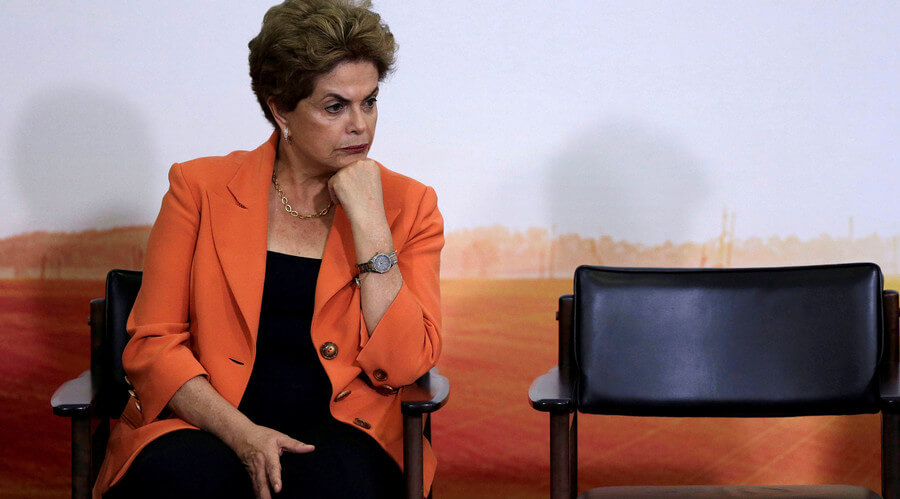 Dilma out: Brazilian plutocracy sets 54mn votes on fire