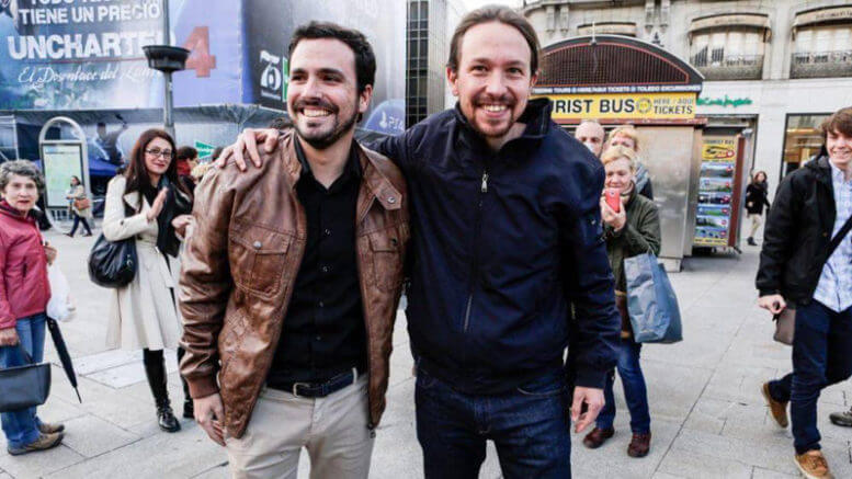 Spain: Podemos – United Left electoral agreement makes the right wing tremble