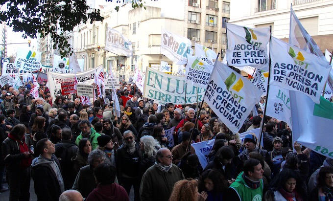 Argentina: National Mobilization of Press Workers