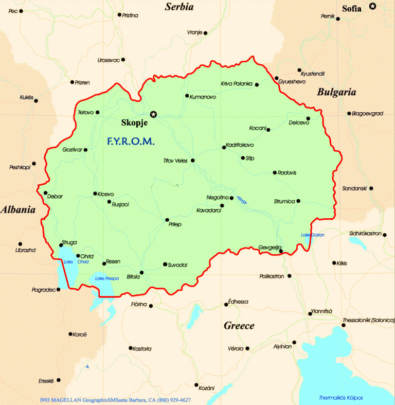 West rules FYROM as a protectorat