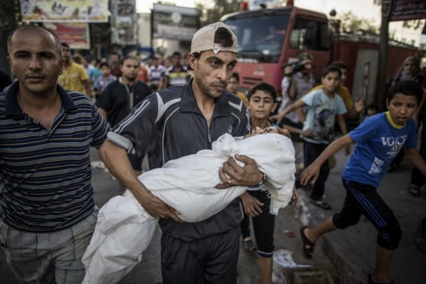 Who is responsible for the catastrophes in the Middle East?