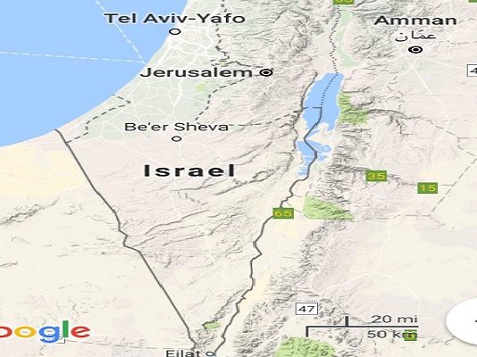 Google "erases" Palestine from the map