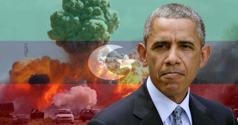 US air strikes in Libya