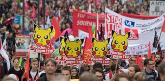 More than 160,000 join German trade deal protest