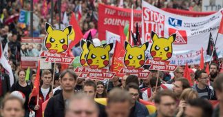 More than 160,000 join German trade deal protest