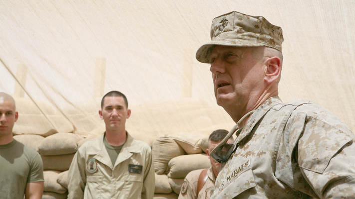 Trump Selects Retired Marine Gen."Mad-Dog" Mattis for Secretary of Defense