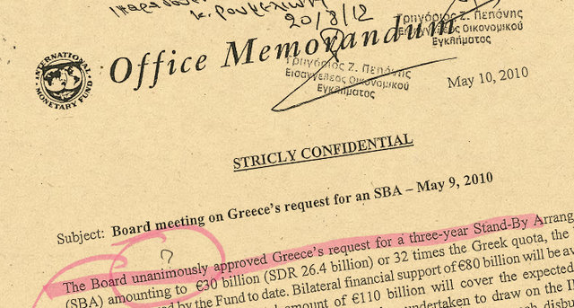 IMF – The secret documents, or how they destroyed Greeks and keep doing it