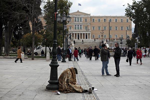Poverty in Greece Gone Up 40% Since 2008