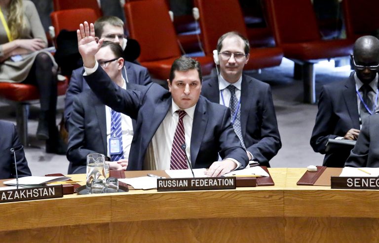 An angry Russian Diplomat