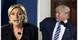 Trump and the Terrorists Support Le Pen