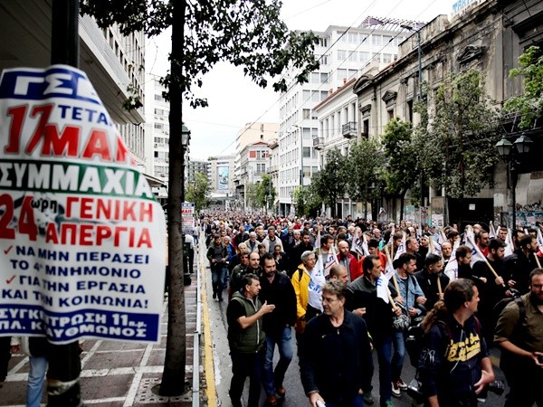 Greek workers mount one-day strike against EU austerity package