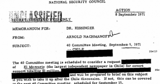 New Documents on Kissinger and Chile