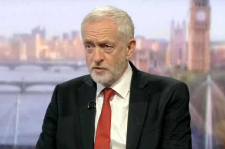 Jeremy Corbyn | BBC Andrew Marr Show