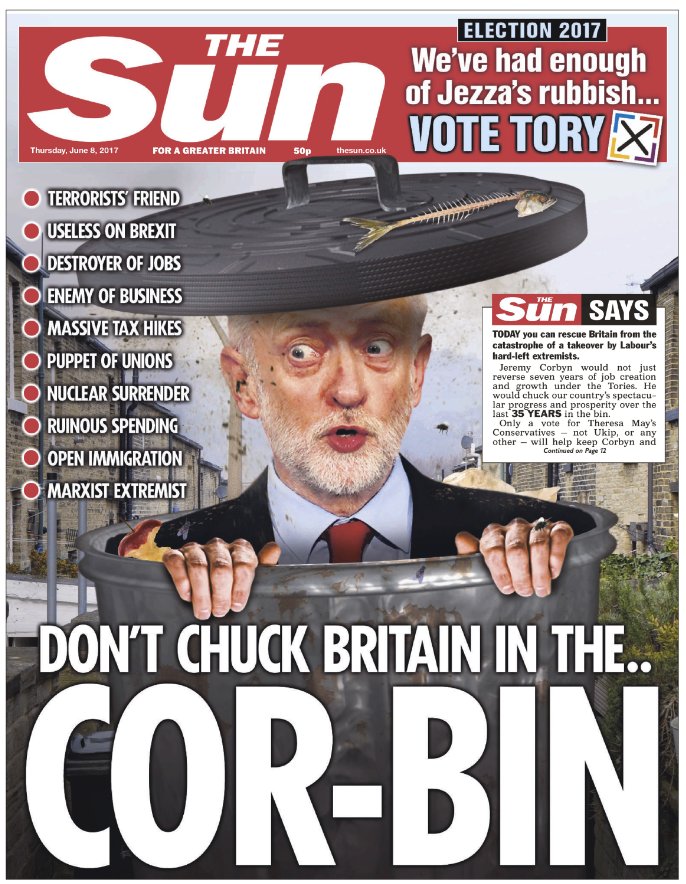 Jeremy Corbyn: 1, British mainstream media: 0