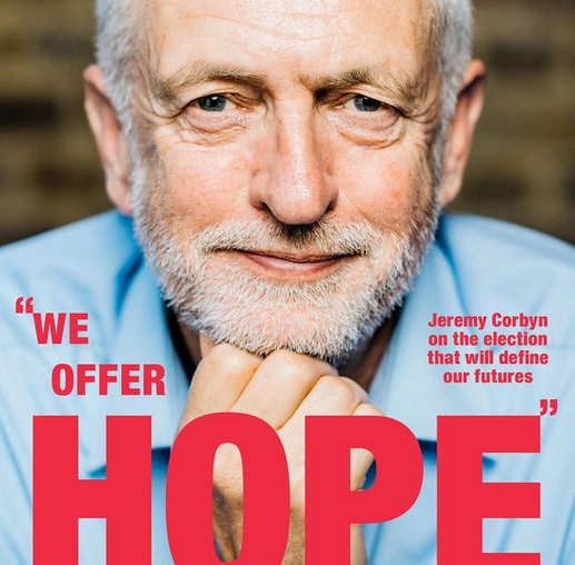 ‘We offer hope,’ Jeremy Corbyn tells readers of NME