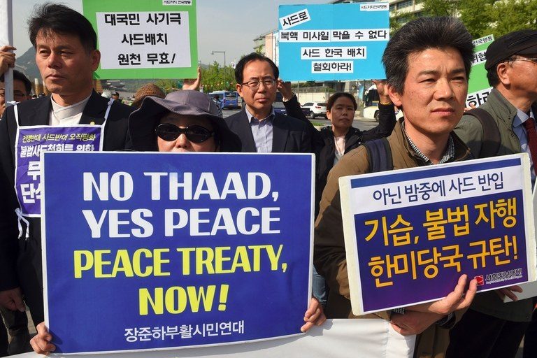 No to THAAD in Korea, Yes to Peace through Dialogue