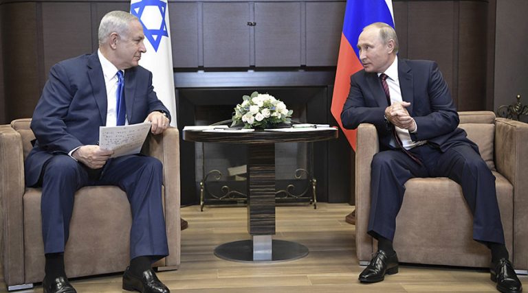 Netanyahu, the architect of the Middle Eastern war is threatening Syria, Iran and (indirectly) Russians in Syria