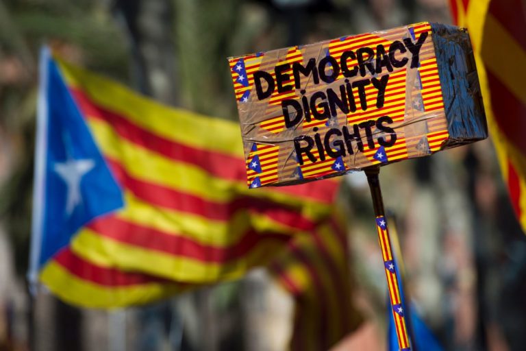 Lack of Credible Leftist Alternatives is fueling national movements. Catalonia wants independence from the small Madrid Empire, but inside Brussels Great Empire