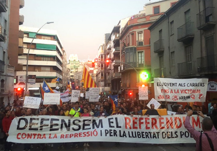 In Defence of Democratic Rights in Catalonia