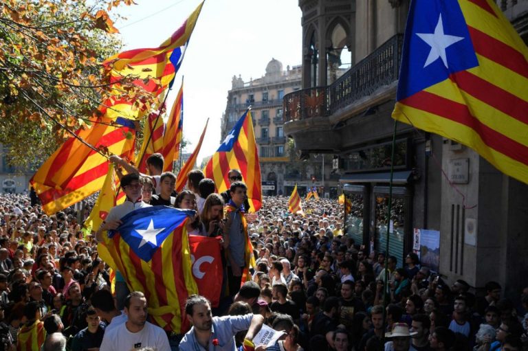 Crackdown in Catalonia