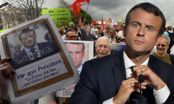 France: Macron unveils assault on workers’ rights