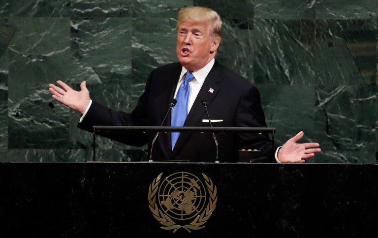 Donald Trump threatens to ‘totally destroy’ North Korea in UN speech