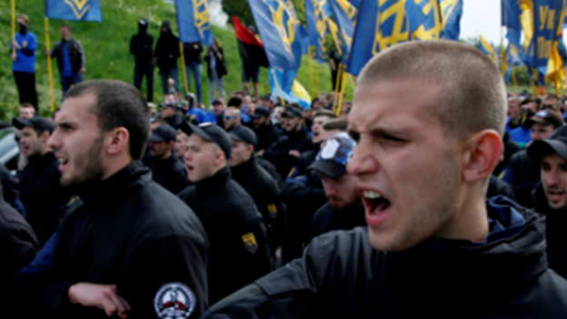 A chilling rewriting of history is taking place in Ukraine