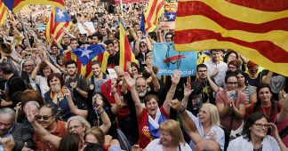 Instead of fighting Brussels/Berlin Neoliberals, the nations of Spain fight between themselves. Madrid against Catalonia