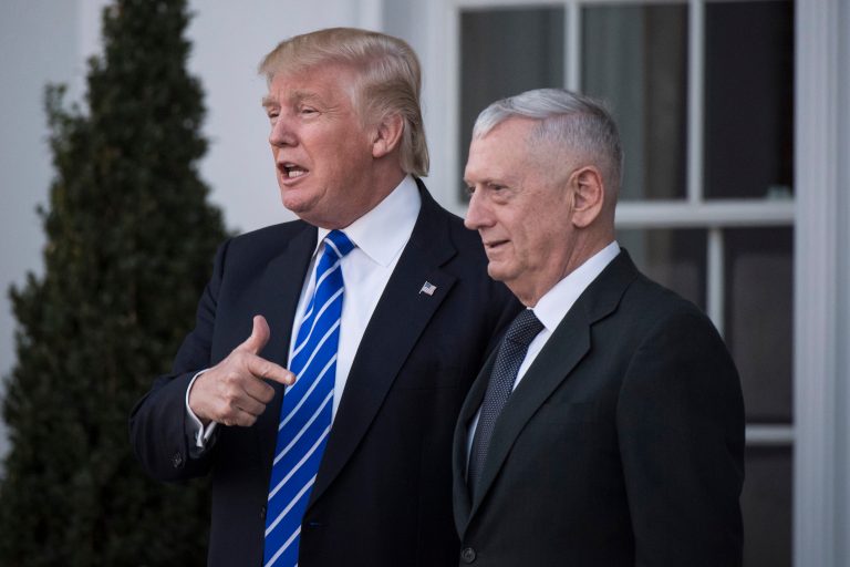 Mattis vs. Trump