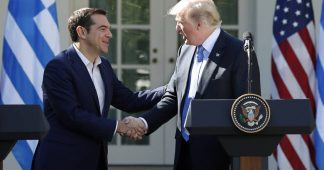 Tsipras: All Greek property to the Germans, All Power to US and Israel!