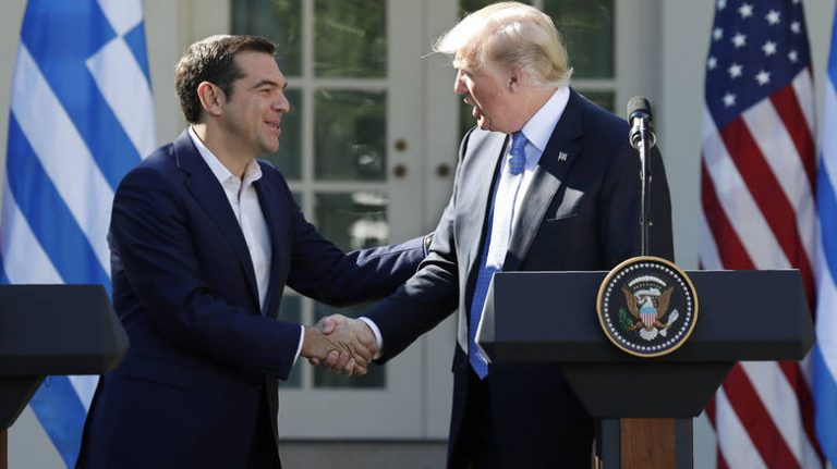Tsipras: All Greek property to the Germans, All Power to US and Israel!