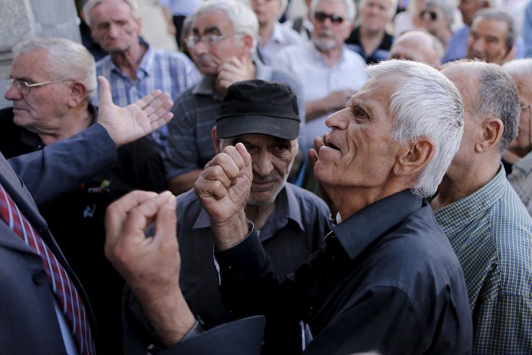 Humanitarian Assistance to Old People in Greece