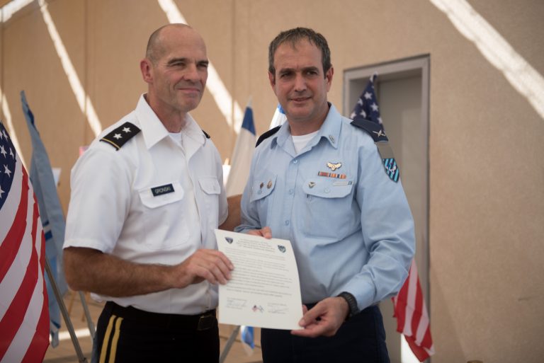 In first, US establishes permanent military base in Israel