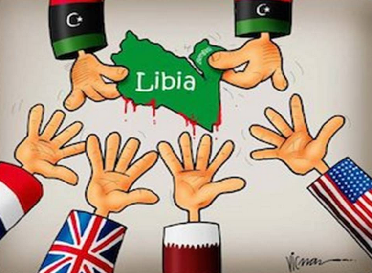 Macron leads the effort of the Western neocolonialists to make a deal on looting Libya’s resources