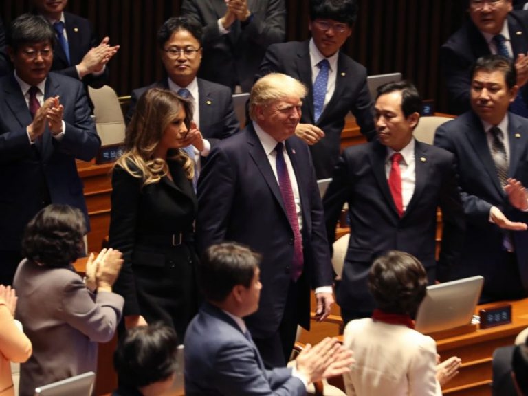 In Seoul, Trump delivers war ultimatum to North Korea