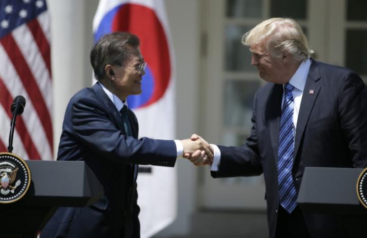 South Koreans to protest against ‘war maniac’ Trump