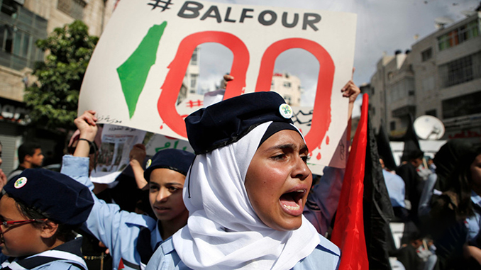 Centenaire Balfour : La Palestine cent ans après