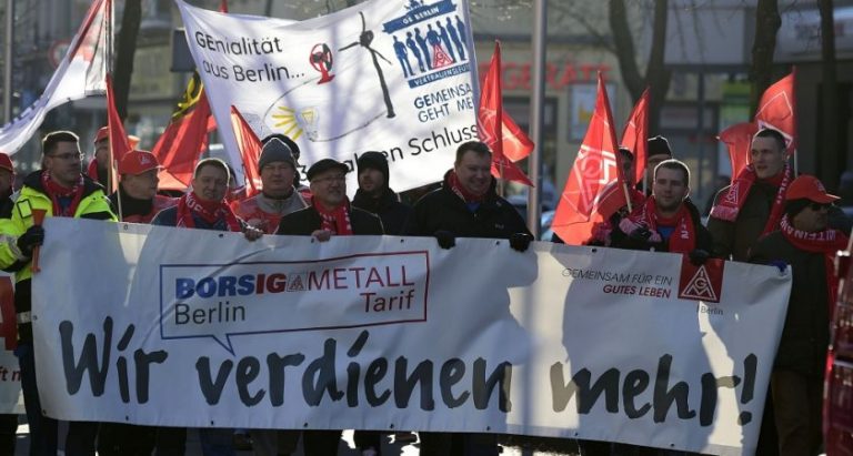 Bras de fer social en Allemagne sur la semaine de 28 heures