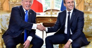 Trump, Macron: same fight