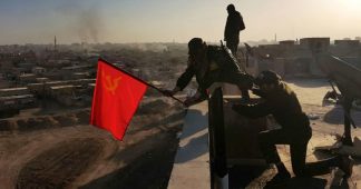 Picture Story A red flag over Raqqa