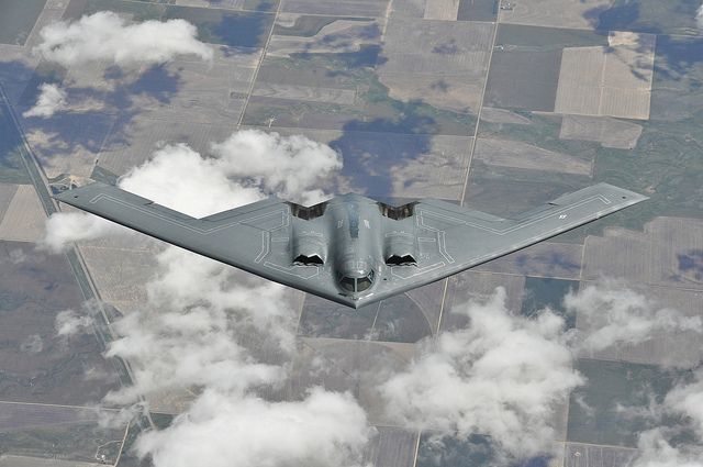US stealth bombers in Guam appear to be readying for a tactical nuclear strike on North Korea