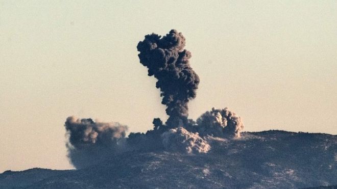 Syria: Turkey war planes launch strikes on Afrin
