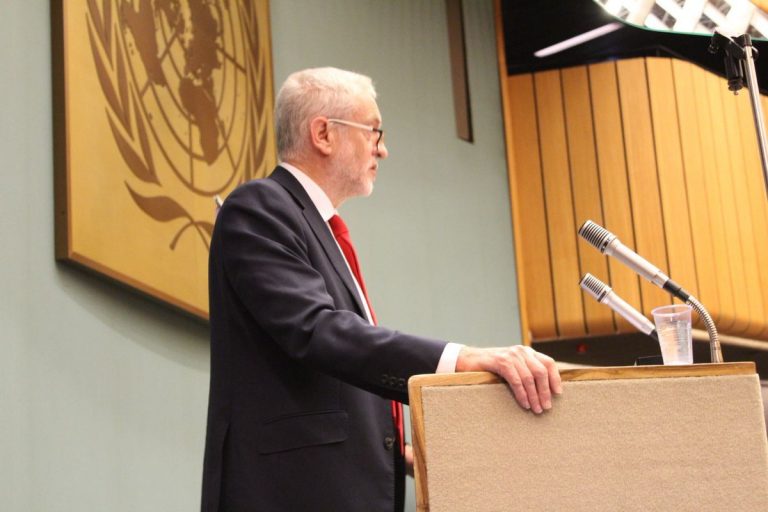 Jeremy Corbyn’s speech at the UN headquarters (Dec. 2017)
