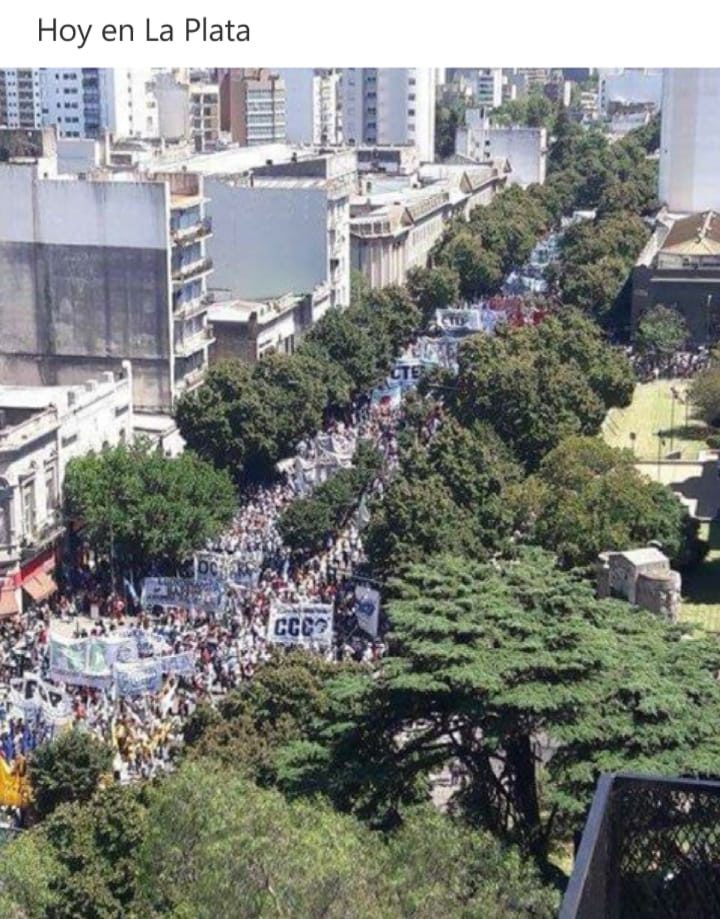 40,000 Workers Marched for Basic Rights in Argentina