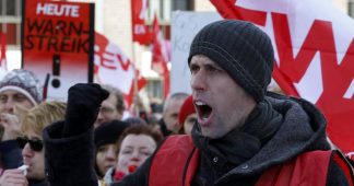 German industrial workers to stage 24-hour strikes