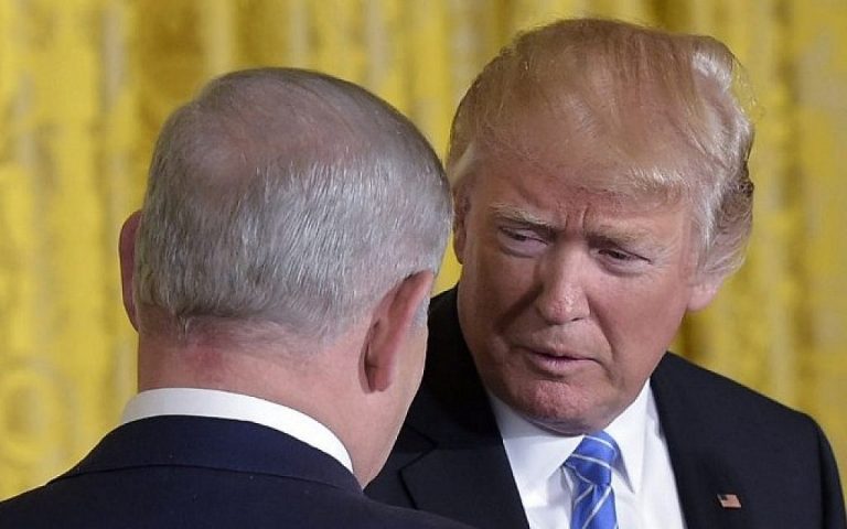 With annexation gaffe, Netanyahu blunders into first real crisis with Trump