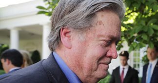 Bannon pretending to be a revolutionary