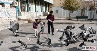 A Lavrio, un camp d’exilé.e.s kurdes auto-géré